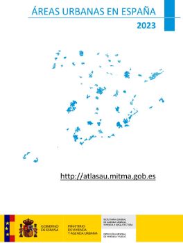 Portada de Áreas urbanas en España, 2023