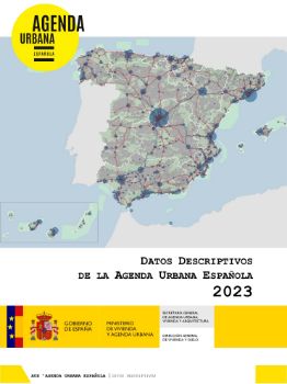 Portada de Datos descriptivos de la Agenda Urbana Española 2023