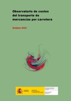 Portada de Observatorio de costes del transporte de mercancías por carretera. Octubre 2023