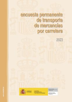 Portada de Encuesta permanente de transporte de mercancías por carretera, 2023