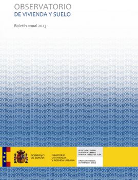 Portada de Observatorio de Vivienda y Suelo. Boletín anual 2023