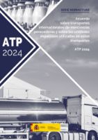 Portada de Acuerdo sobre transportes internacionales de mercancías perecederas y sobre las unidades especiales utilizadas en estos transportes. ATP 2024