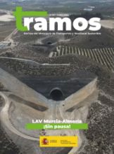 Portada de Tramos. Revista del Ministerio de Transportes y Movilidad Sostenible, n.º 751, octubre 2024 - LAV Murcia-Almería ¡Sin pausa! - 