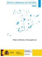 Portada de Áreas urbanas en España, 2024