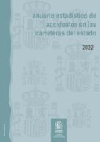 Portada de Anuario estadístico de accidentes en las carreteras del estado, 2022