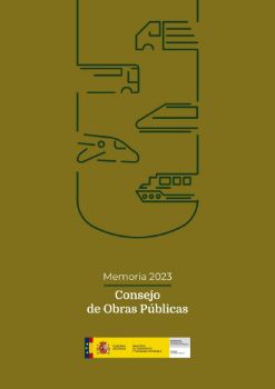 Portada de Memoria 2023. Consejo de Obras Públicas