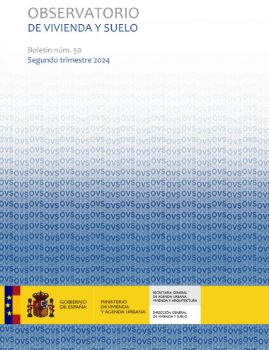 Portada de Observatorio de vivienda y suelo. Boletín núm. 50, segundo trimestre 2024