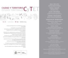 Portada de Revista Ciudad y Territorio, Estudios Territoriales. CyTET n.º 222, invierno 2024