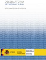 Portada de Observatorio de vivienda y suelo. Boletín especial Vivienda Social 2024