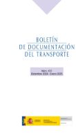 Portada de Boletín de documentación del transporte nº. 432, diciembre 2024 - enero 2025 [MITMS]