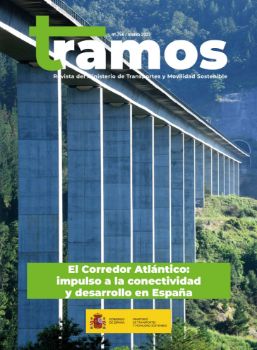 Portada de Tramos. Revista del Ministerio de Transportes y Movilidad Sostenible, n.º 756, marzo 2025