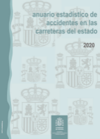Portada de Anuario estadístico de accidentes en las carreteras del estado, 2020