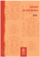 Portada de Estudio de accidentes 2010.