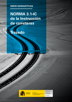 Portada de Norma 3.1-IC de la Instruccción de Carreteras. Trazado