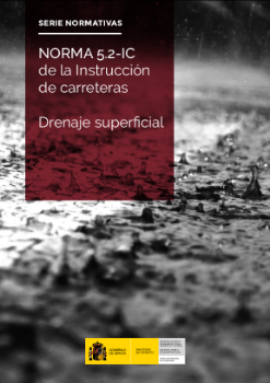 Portada de Norma 5.2-IC de la Instrucción de Carreteras. Drenaje superficial