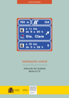 Portada de Señalización vertical. Instrucción de Carreteras Norma 8.1-IC