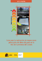 Portada de Guía para la realización de inspecciones principales de obras de paso en la Red de Carreteras del Estado