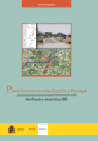 Portada de Pasos fronterizos entre España y Portugal. Identificación y características 2009