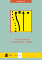 Portada de Manual de ejemplos de señalización de obras fijas
