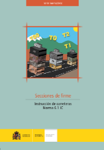Portada de Secciones de Firme. Instrucción de carreteras, Norma 6.1.IC.