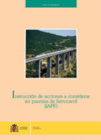 Portada de Instrucción de acciones a considerar en puentes de ferrocarril. IAPF