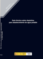 Portada de Guía técnica sobre depósitos para abastecimiento de agua potable. R-20