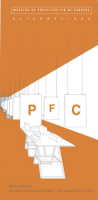 Portada de Muestra de Proyectos Fin de Carrera. Alternativas.  XIII Bienal Española de Arquitectura y Urbanismo. FOLLETO