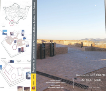 Portada de Restauración del Baluarte de Sant Jordi, IBIZA, Islas Baleares.