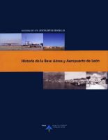 Portada de Historia de la Base Aérea y Aeropuerto de León