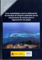 Portada de Guía metodológica para la elaboración de estudios de impacto ambiental de las extracciones de arenas para la regeneración de playas. R-15
