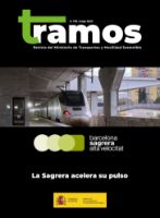 Portada de Tramos. Revista del Ministerio de Transportes y Movilidad Sostenible, n.º 758, mayo 2025 - La Sagrera acelera su pulso  -