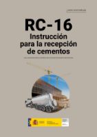 Portada de RC-16 Instrucción para la recepción de cementos