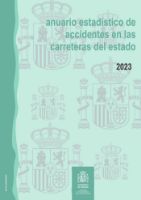 Portada de Anuario estadístico de accidentes en las carreteras del estado, 2023