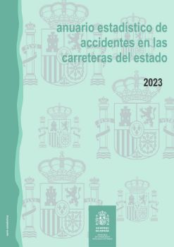 Portada de Anuario estadístico de accidentes en las carreteras del estado, 2023