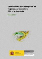 Portada de Observatorio del transporte de viajeros por carretera. Oferta y demanda, enero 2025