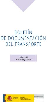 Portada de Boletín de documentación del transporte nº. 434, abril-mayo 2025 [MITMS]