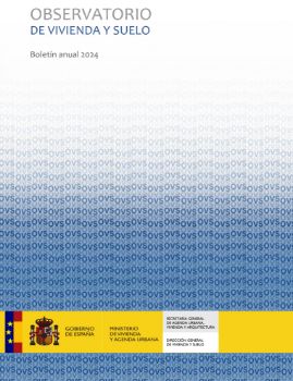 Portada de Observatorio de vivienda y suelo. Boletín anual 2024