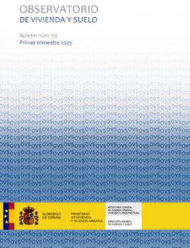 Portada de Observatorio de vivienda y suelo. Boletín núm. 53, primer trimestre 2025