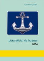 Portada de Lista oficial de buques 2014.