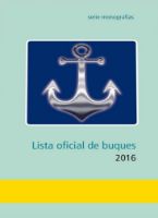 Portada de Lista oficial de buques 2016.