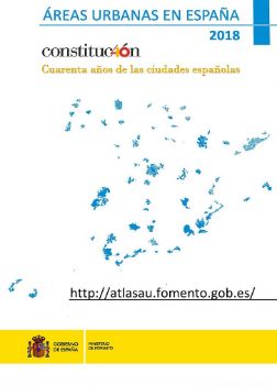 Portada de Áreas urbanas en España, 2018