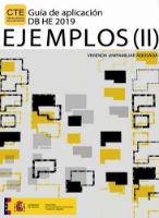 Portada de Guía de aplicación DB HE 2019. Ejemplos (II). Vivienda unifamiliar adosadaCódigo Técnico de la Edificación, CTE