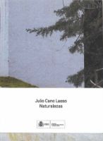 Portada de Julio Cano Lasso. Naturalezas