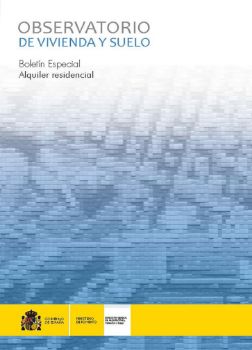 Portada de Observatorio de Vivienda y Suelo. Boletín Especial Alquiler residencial.