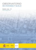 Portada de Observatorio de Vivienda y Suelo. Boletín Núm 13. Primer trimestre 2015.