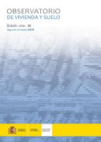 Portada de Observatorio de Vivienda y Suelo. Boletín Núm 30. Segundo trimestre 2019