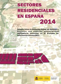 Portada de Sectores residenciales en España, 2014.