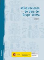 Portada de Adjudicaciones de obra del Grupo Mitma, año 2020