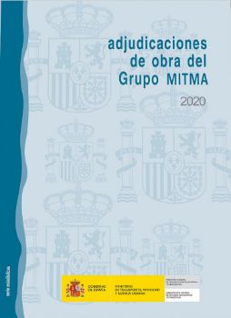 Portada de Adjudicaciones de obra del Grupo Mitma, año 2020