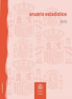 Portada de Anuario estadístico 2013